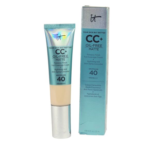 IT Cosmetics CC Cream Foundation Oil-Free Matte | Fair | 1.08 fl oz / 32 ml - Picture 1 of 5